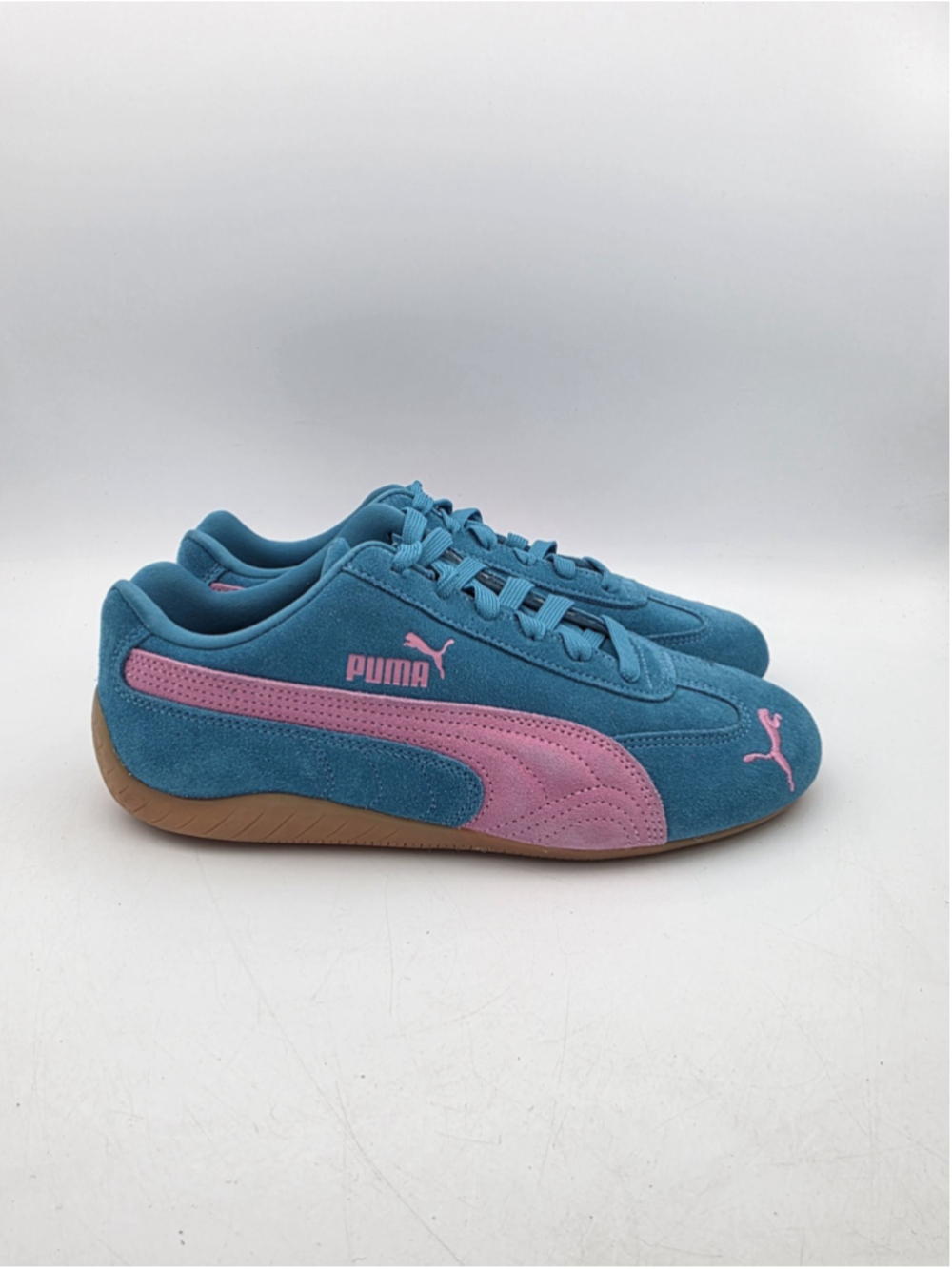 Puma Speedcat OG Sportswear Sneakers 400986-43 Women's Size 8 Tropical Blue/Pink